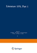 Cover: Literature 1970, Part 1 - Springer