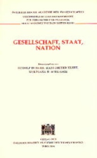 Enlarge image Cover: Gesellschaft, Staat, Nation - Verlag der österreichischen Akademie der Wissenschaften