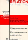 Cover: Relation. Medien - Gesellschaft - Geschichte /Media, Society, History / Relation - Verlag der &ouml;sterreichischen Akademie der Wissenschaften