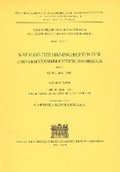 Cover: Katalog der Handschriften der Universit&auml;tsbibliothek Innsbruck / Katalog der Handschriften der Universit&auml;tsbibliothek Innsbruck - Verlag der &ouml;sterreichischen Akademie der Wissenschaften