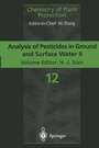 Cover: Analysis of Pesticides in Ground and Surface Water II - Springer