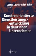 Cover: Kundenorientierte Dienstleistungsentwicklung in deutschen Unternehmen - Springer