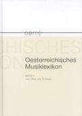Cover: &Ouml;sterreichisches Musiklexikon / &Ouml;sterreichisches Musiklexikon Band 3 - Verlag der &ouml;sterreichischen Akademie der Wissenschaften