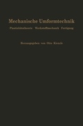 Cover: Mechanische Umformtechnik - Springer