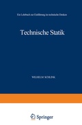 Cover: Technische Statik - Springer