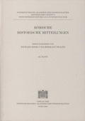 Cover: R&ouml;mische Historische Mitteilungen / R&ouml;mische Historische Mitteilungen Band 45/2003 - Verlag der &ouml;sterreichischen Akademie der Wissenschaften