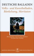 Cover: Deutsche Balladen - Manesse