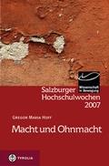 Cover: Salzburger Hochschulwochen / Macht und Ohnmacht - Tyrolia