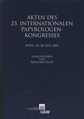 Cover: Akten des 23. Internationalen Papyrologenkongresses - Verlag der &ouml;sterreichischen Akademie der Wissenschaften