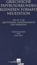 Cover: Griechische Papyrusurkunden kleineren Formats - Neuedition - Verlag der &ouml;sterreichischen Akademie der Wissenschaften