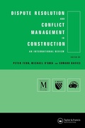 Cover: Dispute Resolution and Conflict Management in Construction - Routledge