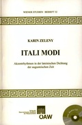 Cover: Itali Modi - Verlag der &ouml;sterreichischen Akademie der Wissenschaften