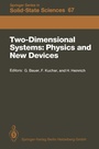 Cover: Two-Dimensional Systems: Physics and New Devices - Springer