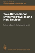 Cover: Two-Dimensional Systems: Physics and New Devices - Springer
