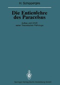 Cover: Die Entienlehre des Paracelsus - Springer