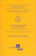 Cover: Collatio Augustini cum Pascentio - Verlag der &ouml;sterreichischen Akademie der Wissenschaften