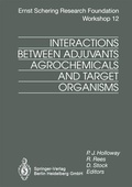 Cover: Interactions Between Adjuvants, Agrochemicals and Target Organisms - Springer