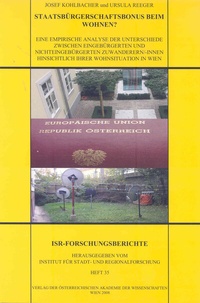 Abbildung von: Staatsbürgerschaftsbonus beim Wohnen? - Verlag der österreichischen Akademie der Wissenschaften