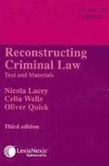 Cover: Reconstructing Criminal Law - LexisNexis UK