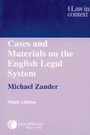 Cover: Cases and Materials on the English Legal System - LexisNexis UK