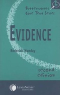 Cover: Evidence - LexisNexis UK