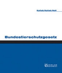 Bild: Bundestierschutzgesetz - Verlag Österreich