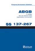 Cover: Kommentar zum ABGB - Klang-Kommentar / Klang-Kommentar - Verlag &Ouml;sterreich