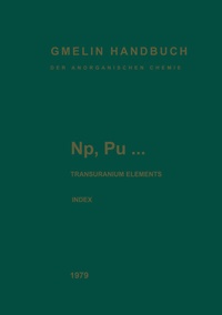 Enlarge image Cover: Np, Pu. Transuranium Elements - Springer