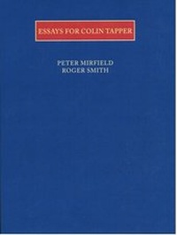 Enlarge image Cover: Essays for Colin Tapper - LexisNexis UK
