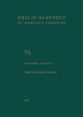 Cover: Th Thorium - Springer