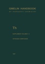 Cover: Th Thorium - Springer