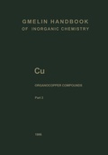 Cover: Cu Organocopper Compounds - Springer