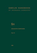 Cover: Sn Organotin Compounds - Springer