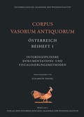 Cover: Corpus Vasorum Antiquorum. &Ouml;sterreich, Beiheft 1 - Verlag der &ouml;sterreichischen Akademie der Wissenschaften