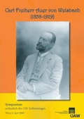 Cover: Carl Freiherr Auer von Welsbach (1858-1929) - Verlag der &Ouml;sterreichischen Akademie der Wissenschaften