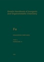 Cover: Fe Organoiron Compounds - Springer