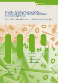 Abbildung von: Recueil de formules d'algèbre, d'analyse, de mathématiques financières et de statistiques - Compendio Bildungsmedien