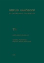 Cover: Th Thorium - Springer
