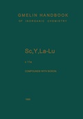 Cover: Sc, Y, La-Lu. Rare Earth Elements - Springer