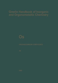 Enlarge image Cover: Os Organoosmium Compounds - Springer