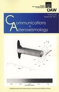 Cover: Communications in Asteroseismology Volume 163, 2011 - Verlag der &ouml;sterreichischen Akademie der Wissenschaften