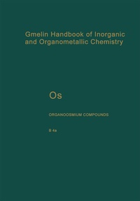 Enlarge image Cover: Os Organoosmium Compounds - Springer