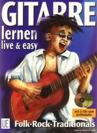 Abbildung von: Gitarre lernen - live & easy, für Gitarre - Universal Edition