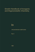 Cover: In Organoindium Compounds - Springer