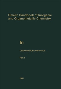 Enlarge image Cover: In Organoindium Compounds - Springer