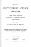Cover: Poetae Christani Minores. Pars I: Paulini Petricordiae carmina. Orientii carmina. Paulini Pellaei eucharisticos. Claudii Marii Victoris alethia et Probae cento - Verlag der &ouml;sterreichischen Akademie der Wissenschaften