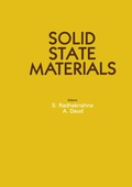 Cover: Solid State Materials - Springer