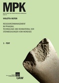 Cover: Ressourcenmanagement im Pfahlbau - Verlag der &ouml;sterreichischen Akademie der Wissenschaften