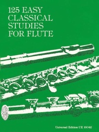 Enlarge image Cover: 125 Easy Classical Studies for Flute - Universal Edition AG