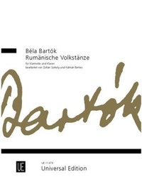 Abbildung von: Rumänische Volkstänze - Universal Edition AG